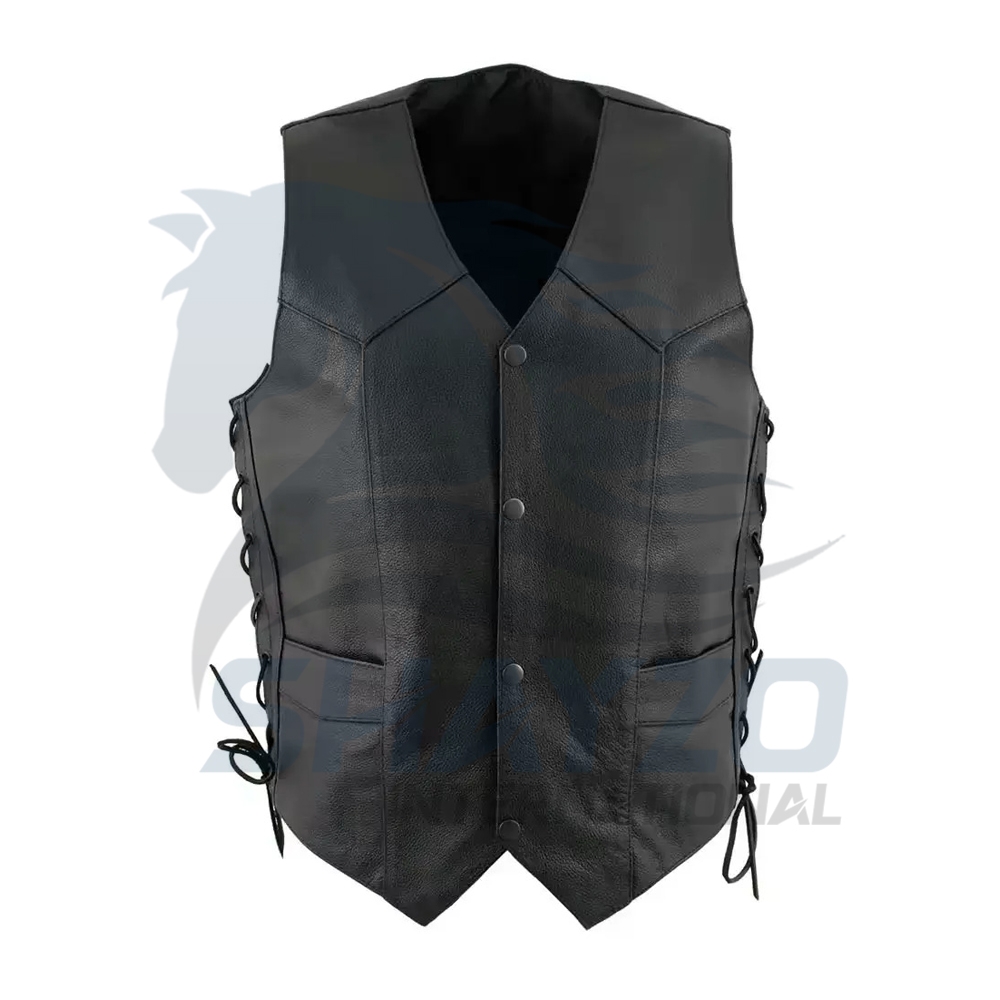 Men Leather Vest